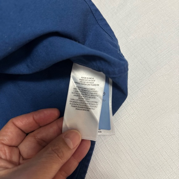 Polo by Ralph Lauren Boys 7 Blue Button-Down Shirt - Picture 3 of 7